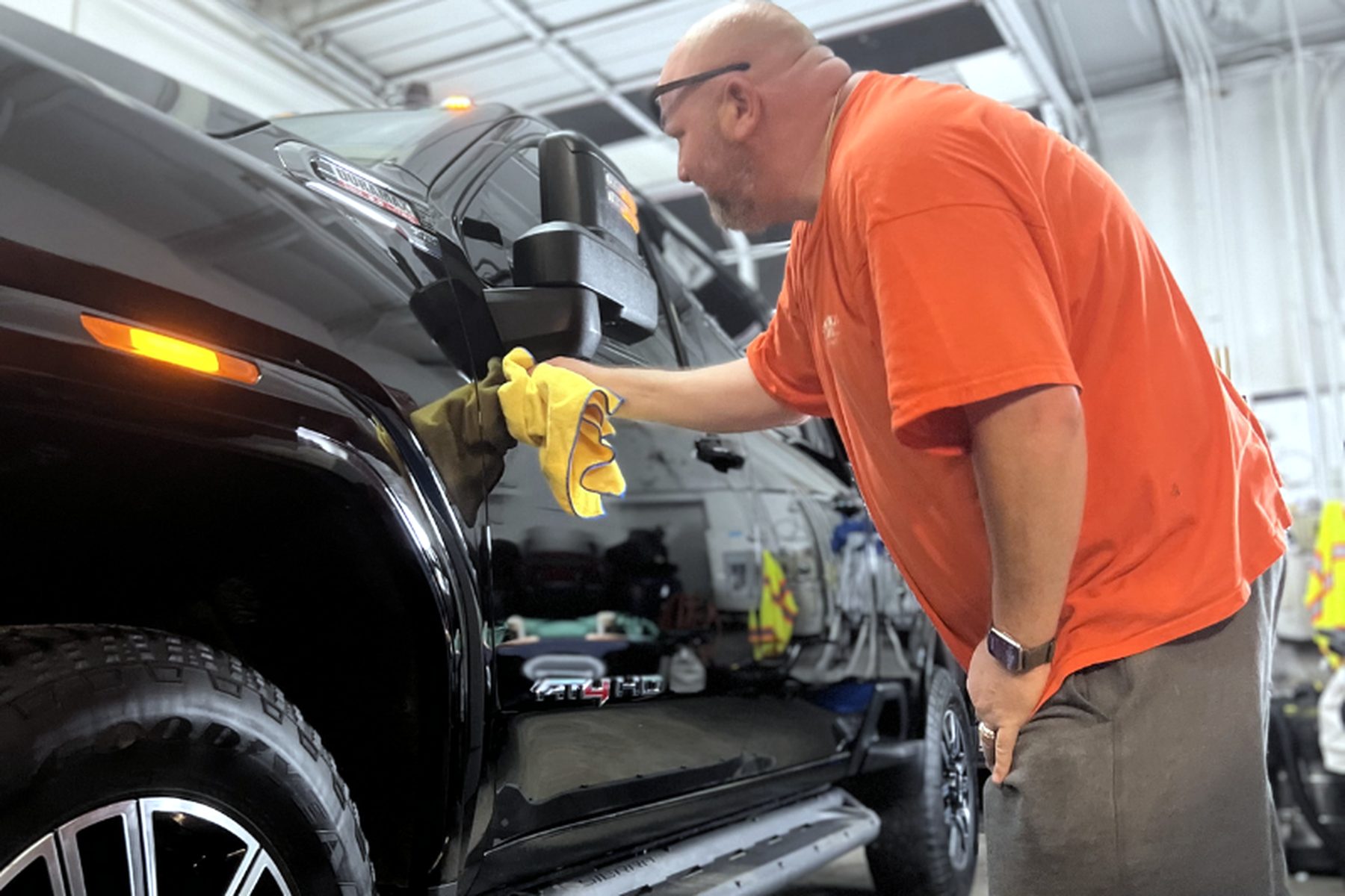Fleet vehicle cleaning