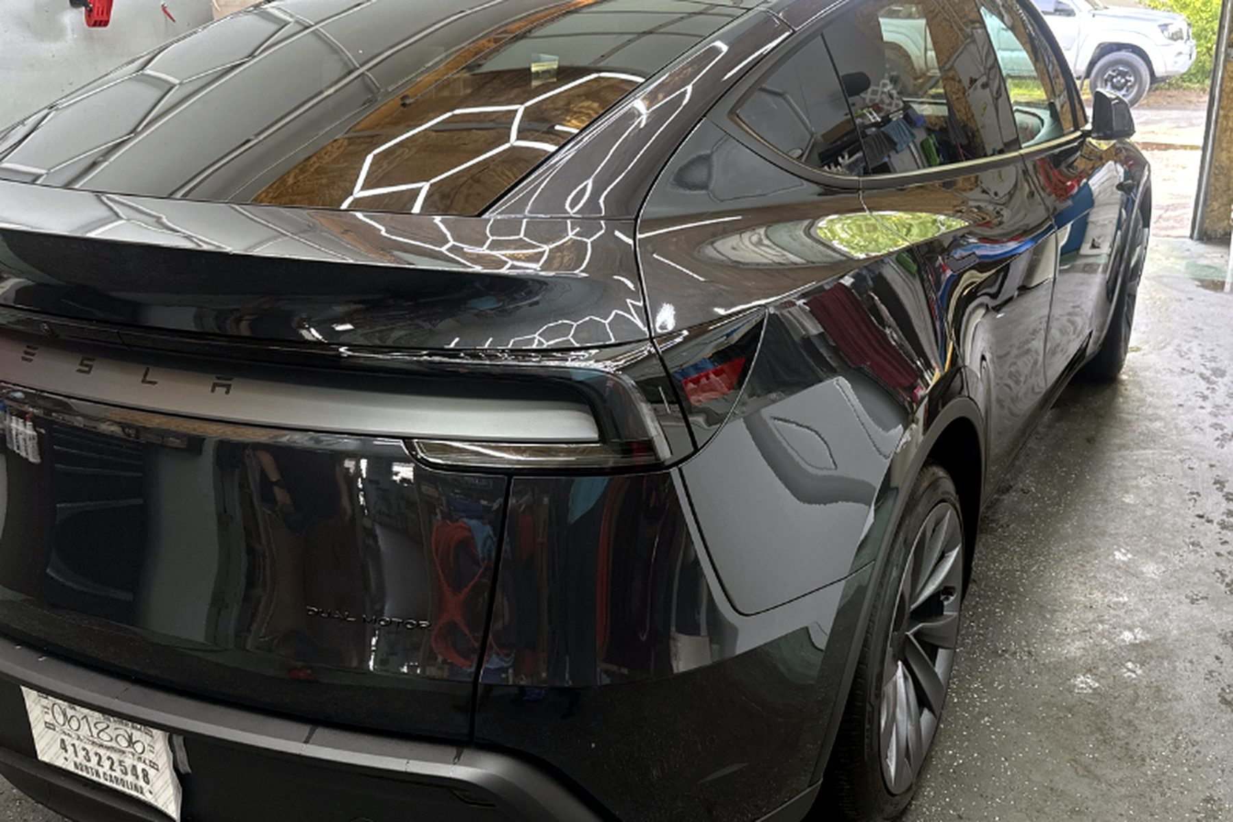 Ceramic coating application