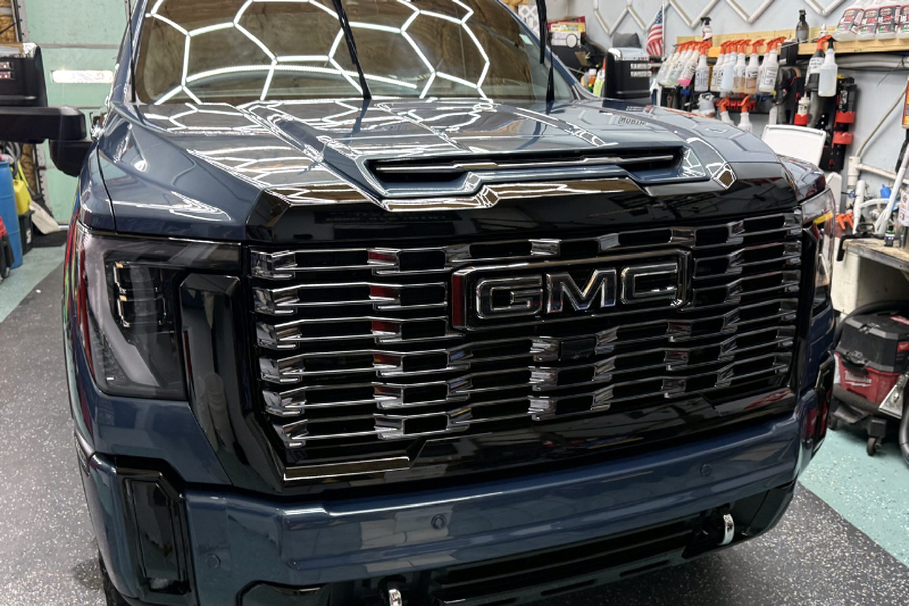 Full auto detail in progress